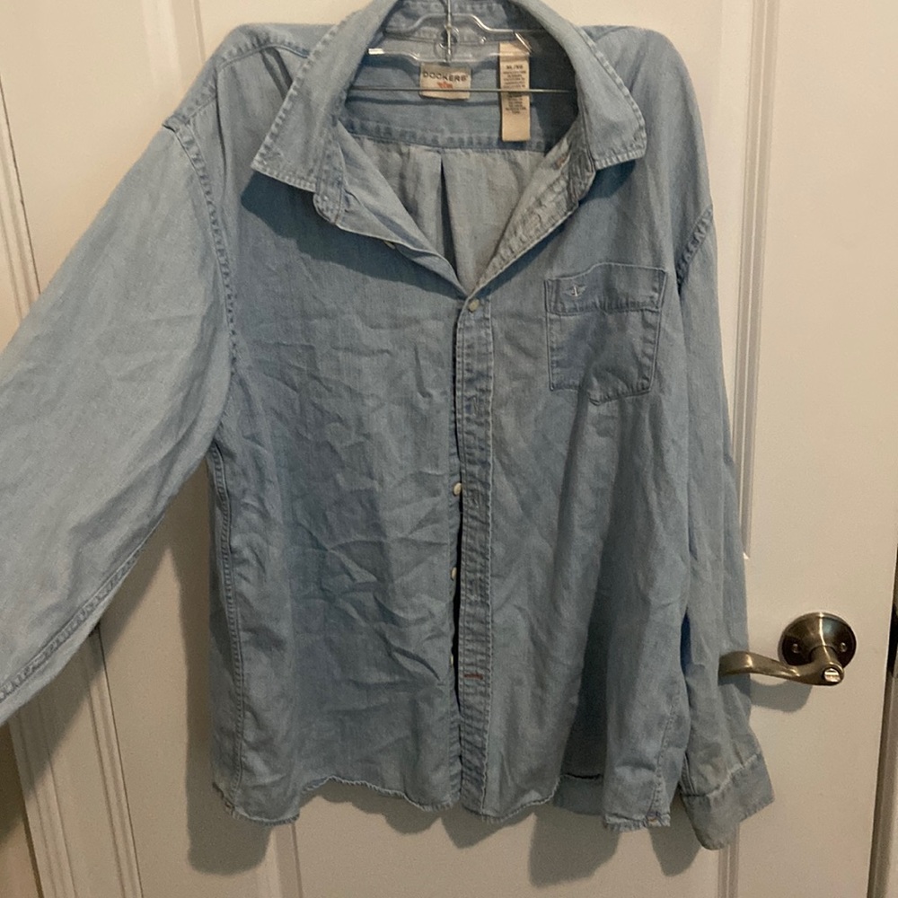 Flannel like jean jacket